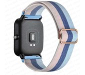 20mm/22mm band For GTS 4/2/2e/3/GTS2 Mini/GTR/4/3/Pro/GTR2/42mm/stratos Nylon Elastic Watch Bracelet Amazfit bip strap