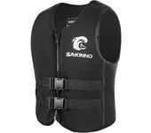 SWROW Adult Life Vest Neoprene Men Women Water Sports Buoyancy Jacket Swimming Vest Boating Surfing Kayak Drifting Ski Life Vest