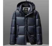 Men's thickened short down jacket, white duck down