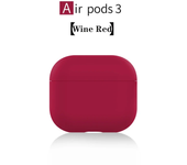 For Airpods 3 Case Solid Color CasesEarphone Protective Case Liquid Silicone Soft Cover For airpod 3rd generation case cover