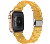 Correa de Reloj Apple con Resina de Flor Fragmentada y Hielo Adecuada para Todas las Generaciones