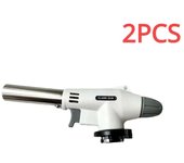 Portable card flame gun, camping, barbecue, baking, heating tool, multifunctional household barbecue flashlight burner