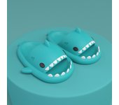 Zapatillas para niños de la generación de tiburones, baño antideslizante, sandalias para padres e hijos para bebés y niñas