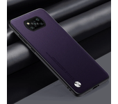 Luxury PU Leather Case For Xiaomi Poco X3 Pro Matte Back Cover Silicone Protection Phone Case For Poco X3 NFC X3Pro PocoX3 Coque