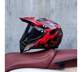 Casco integral motocross mujer hombre juvenil aire libre MX Carreras de Locomotora