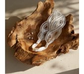 Cute Wave Lace Baby Headband Embroidered Flower Infant Hairband Korean Style Turban Elastic Hair Hoop Newborn