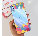 Lovely Cat Pattern Back Case For Vivo Y7s Cases Child Fashion Soft TPU Clear Silicone Bumper For Vivo Y7s V1913A V1913T Capas