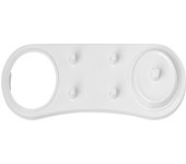 Soporte de cepillo de dientes eléctrico montado en la pared, Base de cepillo de dientes, estante de baño, protege la cabeza del cepillo para Oral B