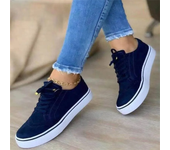 Zapatillas Planas Con Cordones Para Mujer, Zapatos Para Caminar, Nueva Colección Primavera