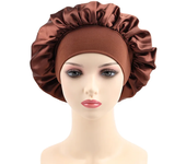 Gorro De satén para dormir para mujer, gorro De noche para dormir, gorros para la cabeza, gorros De ducha para baño y Sauna, gorro De baño