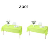 1pc Reusable Tablecloths 137x183cm BPA Free Plastic Dining Table Cover Cloth for Parties Picnic Camping Disposable Tablecloths