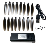 LSRC S2S Drone blade UAV S-SERIS RC Quadcopter Spare Parts LS-S2S Dron Accessories USB Charging Line Battery Propellers KIT