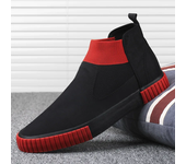 Nuevos zapatos altos para Hombre, zapatos planos sin cordones, zapatos informales, zapatos de lona para Hombre, alpargatas, Zapatillas deportivas para Hombre