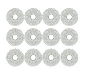 12 Pack Washable Mopping Pads for Dreame L10S /L10/ L20 / L30/ X30/ Ecovacs Deebot X2 Omni/ T20 Omni/ T10 Omni/ X1 Omni