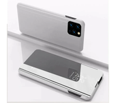 Funda con tapa de espejo para iPhone 16, soporte de cuero, 15, 14, 13, 12, 11 Pro Max, 15, 14, 8, 7, 6 Plus, 6S, XR, XS MAX