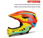 Cascos ciclismo niños integral bicicleta mtb seguro aire libre patineta
