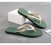 2025 new style flip flops men's trendy outer wear rubber non-slip personality fashion flip flops beach summer slippers men