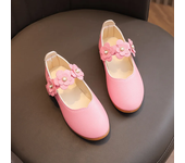 2024 Autumn New Children Leather Shoes for Girls Fashion UK Style Soft Comfortable Casual Performance Chic Sweet Versatile Shoes
