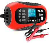 cargador de batería de coche de 140W, dispositivo de carga inteligente completamente automático, pantalla Digital LCD,reparación