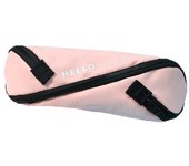 Multifunctional Canvas Pencil Case Japanese Style S Design Zipper Stationery Bag Large Capacity Simple Pen Bag School