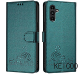 For Samsung Galaxy A13 A04s A04 M13 A20e A10e A20s 5G UE Imprime La Tapa Del Soporte De La Funda Anti - Raspado Para Gatitos