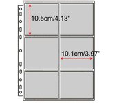 A4 Binder Photocards Holder Kpop Photo Card Page 2/3/4/9/10 Pocket Sleeves PVC Free Photo Album Refills 4x6 10x15 Pocket Sleeves
