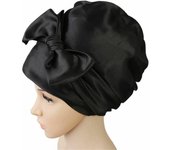 Hair Loss Chemo Cap Ethnic Satin Turban Silk Night Sleep Cap Soft Satin Bonnet Hair Bonnet Shower Cap