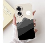 For Oppo A38 CPH2579 Phone Case New Fashion Soft Matte Silicone Rabbit Flower Goothic Style Capa For Oppo A18 CPH2591 Back Cover