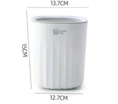 Office Supplies Plastic Mini Waste Bin Durable Convenient Desktop Trash Can Thickened Garbage Collector Office