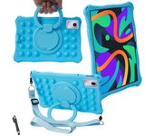 Kids Funda Case Lenovo Xiaoxin Pad 2024 11 inch 360 Rotating Stand Cover For Tab M11 TB-330FU TB-331FC Soft Silicone Shell