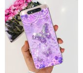 Transparent Soft TPU Phone Case For Samsung Galaxy A80 Samsung A90 Coques Women Girly Fashion Painting Funda Bumper GalaxyA80
