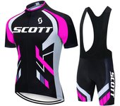 Men's Mtb Cycling Pants Jersey SCOTT Shorts Man Clothing Laser Cut Jerseys Tricuta Professional Shirt Bib Bike Equipment 2024