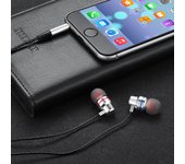 VAORLO 3.5MM AUX Hifi Heavy Bass Earphones Surround Stereo In-Ear Wired Headsets With Mic Sports Running Gaming Music Earbuds