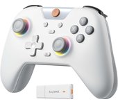 X05 Mando PC Inalambrico con R.G.B Luz- Hall Joystick- Hall Trigger- 750 mAh Batería Recargable- Vibración- Turbo para PC/Switch/Móvil- Gamepad PC Compatible con Black Myth: Wukong
