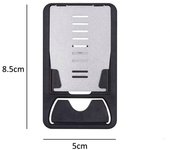 Portable Table Mount Support Card Style Folding Bracket Table Desk Phone Holders Lazy Bracket Phone Rack Mobile Phone Stand