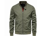 Chaquetas Otoño Nuevas chaquetas casuales Tendencia de moda Tops para hombres Chaquetas finas