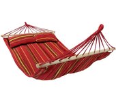 Hamaca Colgante Doble Dos Personas 240 x 150 cm Carga 300 kg Jardin Terazza, Color:Mauricio