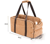Asiento de coche para cachorro, Transportín para perro y gato, accesorios de viaje seguros para mascotas, productos detransporte