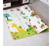 Alfombra de seurdad para niños, alfombras de gran tamaño, no tóxicos, de alta calidad, Actividades para Bebés, Gimnasio, gateo, juegos para Bebés, 200cm x 180cm