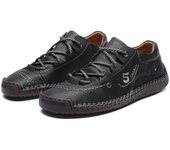 Zapatos casuales de cuero para hombres, zapatos para hombres jóvenes, zapatos de verano, primavera y otoño.
