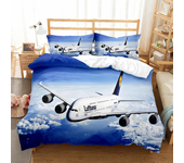 Duvet Cover Airplane Fighter King/Queen Size flying Fighter Jet Bedding Set for Kids Teens Boys modern Cool Airplane Quilt Cover
