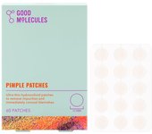 Good Molecules Pimple (60 Patches) Ultra-Thin Hydrocolloid Patches To Conceal Whiteheads, Blackheads Blemishes, Target Ance and