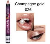 36 Colour Eyeshadow Pencil Stick Lip Pencil 2 en 1 no se emborrona fácilmente