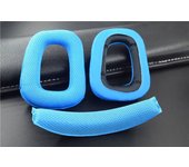 Headphone Earpads Covers for Logitech G35 G930 G430 F450 Headphone Cushion Pad Replacement Ear Pads Head Beam Sponge