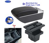 Suitable Octavia armrest, suitable for Skoda 2 2005-2012 CA armrest calibration, dedicated car interior modification accessories
