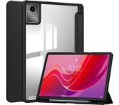 Funda Transparente para Lenovo Tab M11 10.9", Funda inteligente PU+TPU Slim Cover Auto Wake / Sleep