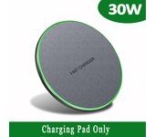 NEW 30W Wireless Charger iPhone 15 14 13 12 11 Pro XS Max XR 8 Induction Fast Charging Pad For Samsung S23 S22 S21 Note 20