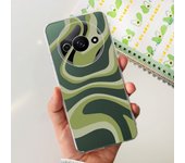 For Funda Xiaomi Redmi A3 Case 2024 Fashion Flower Transparent Silicone Soft TPU Phone Case For Xiomi Redmi A3 RedmiA3 4G Covers