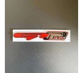 3D Metal GT e Rear Boot Trunk Emblem Badge Decals For Peugeot 307 308 Renault KIA Rio K3 K5 Ceed Sportage Car Stickers