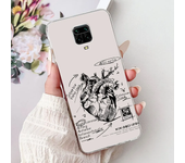 For Xiaomi Redmi Note 9 Pro Case Note 9S Cover Lovely Marble Cartoon Soft Silicone TPU Phone Cases For Redmi Note 9Pro Max Funda